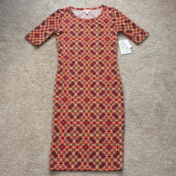 NWT Lularoe Julia dress sz xxs - Picture 1 of 6